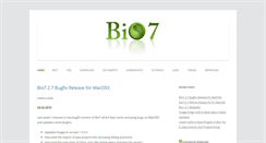 Desktop Screenshot of bio7.org